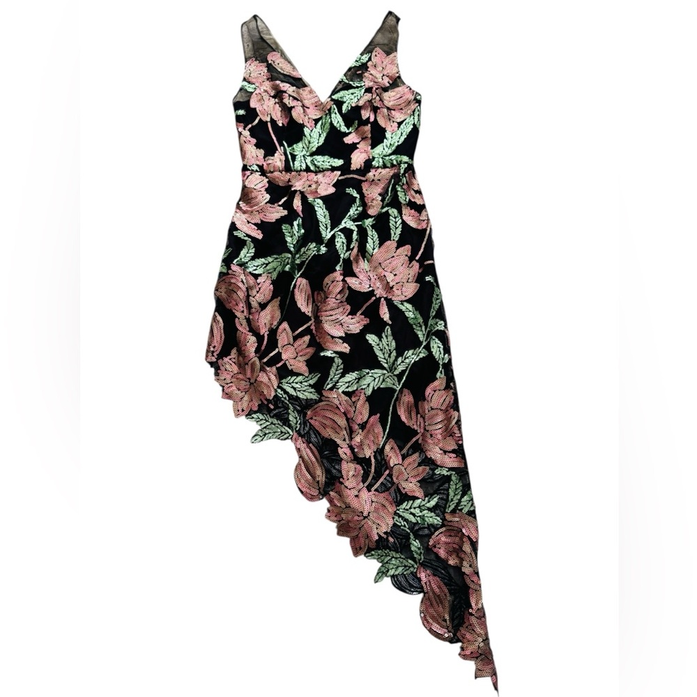 MARCHESA NOTTE***Floral Cocktail Evening Dress***US 6 $895